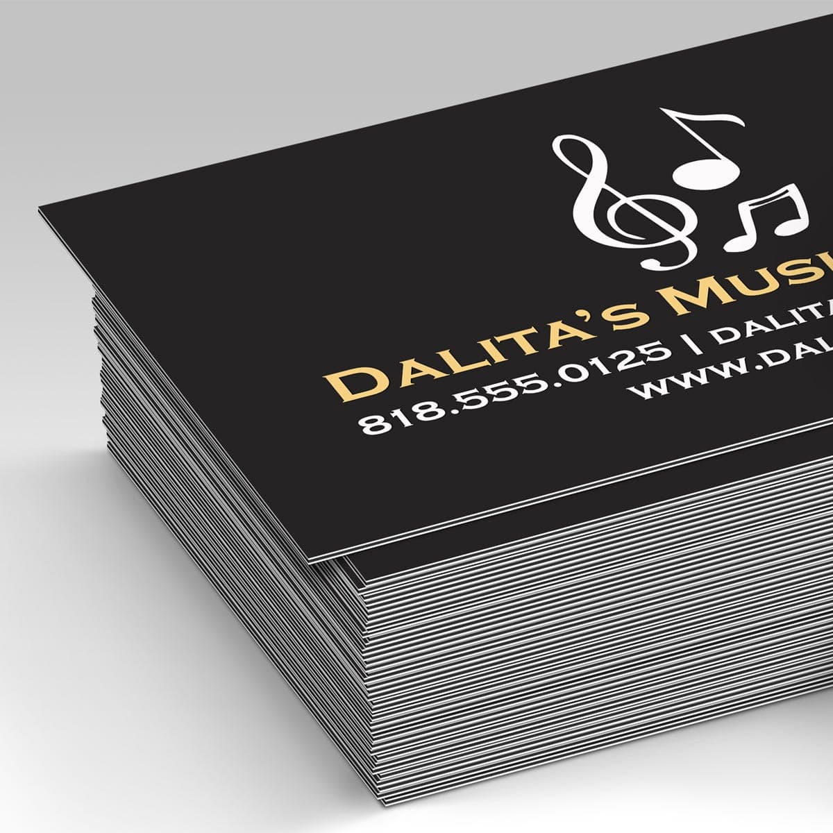 Black Edge Business Cards thumbnail 4