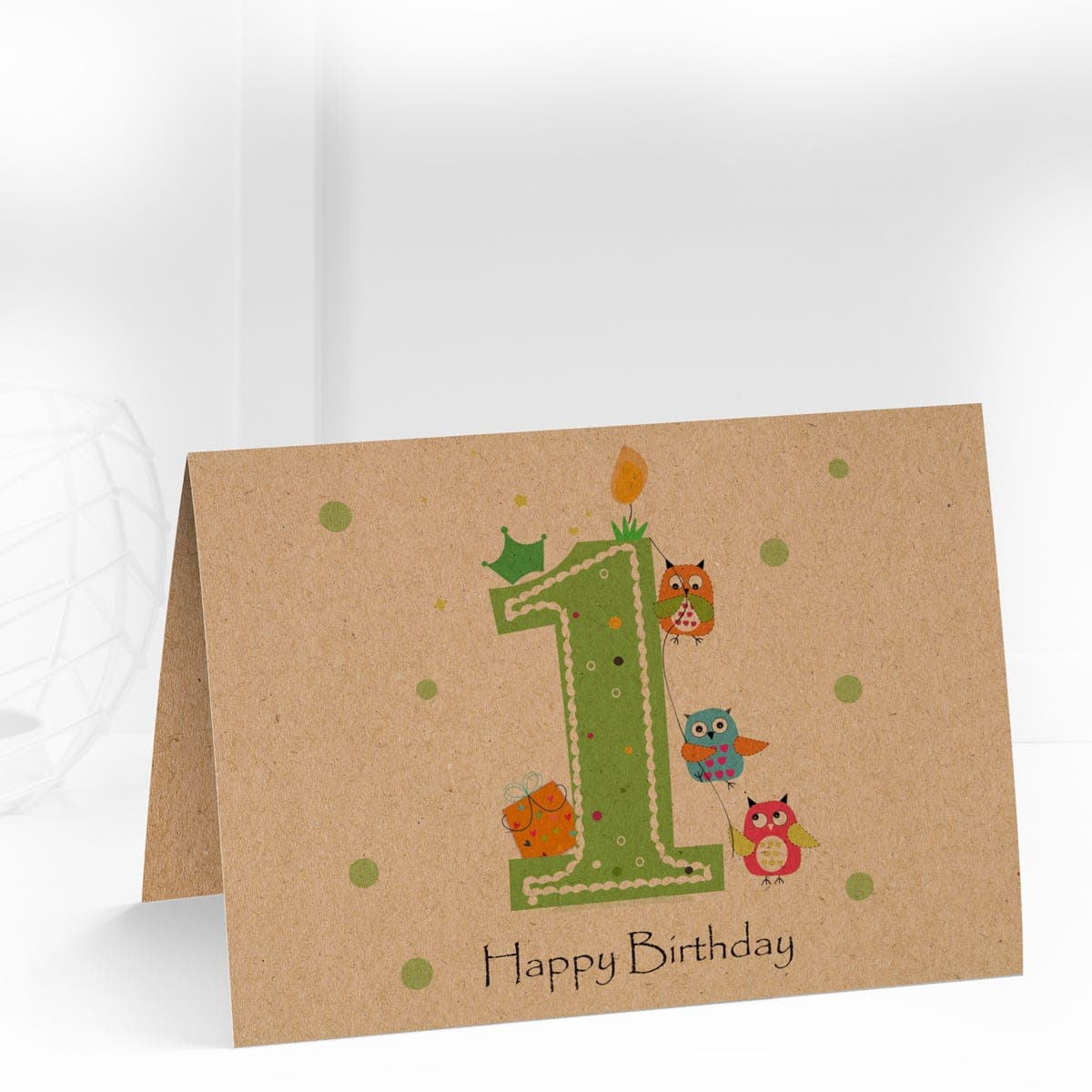 Brown Kraft Greeting Cards thumbnail 3