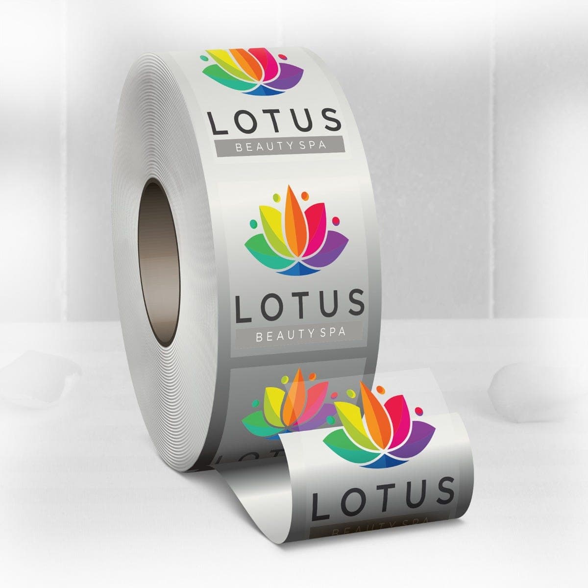 Clear BOPP Roll Labels thumbnail 2