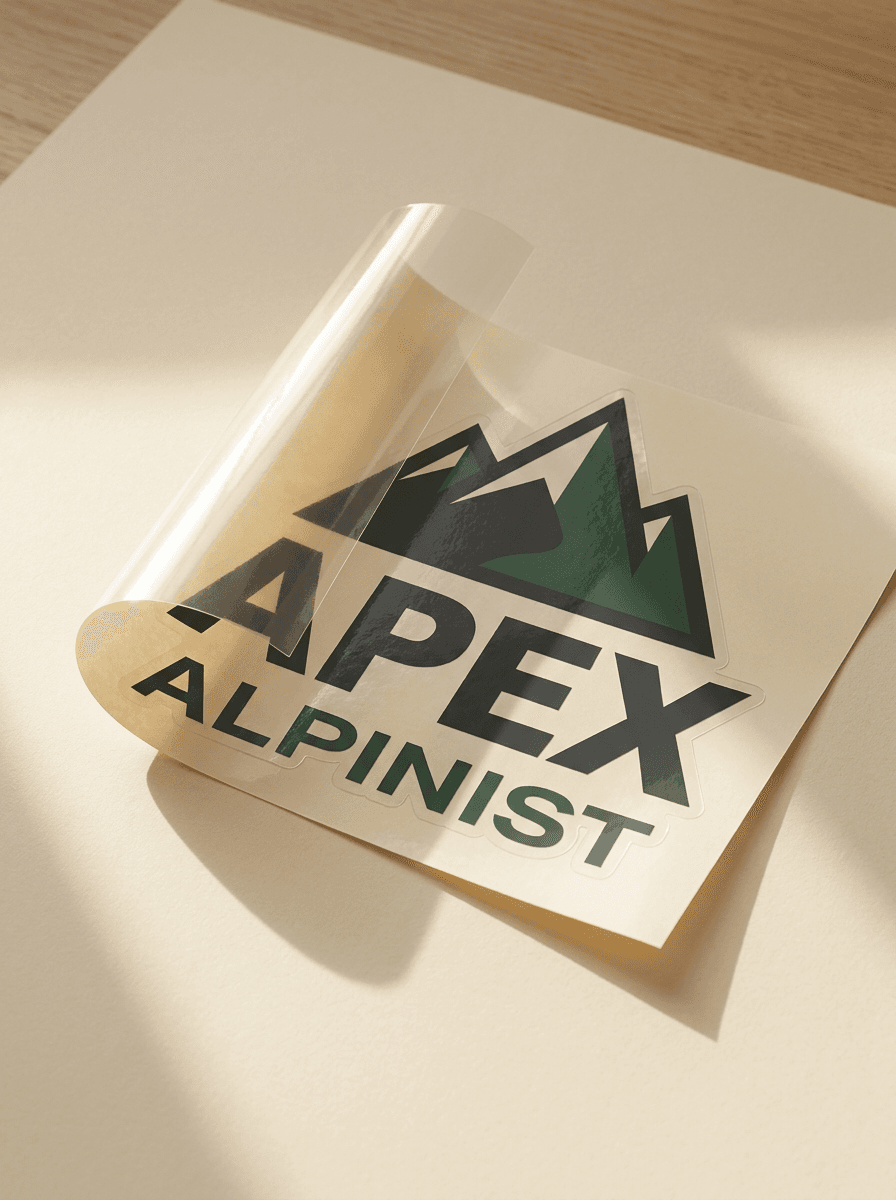 Stickers — Vinyl 12" x 18" (white or transparent) view 1