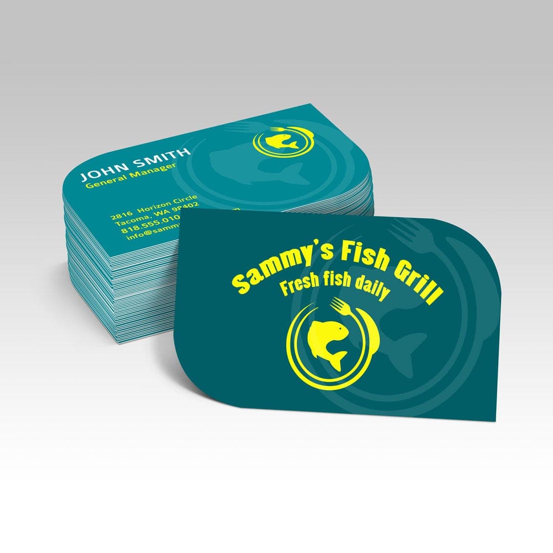 Leaf Business Cards view 1