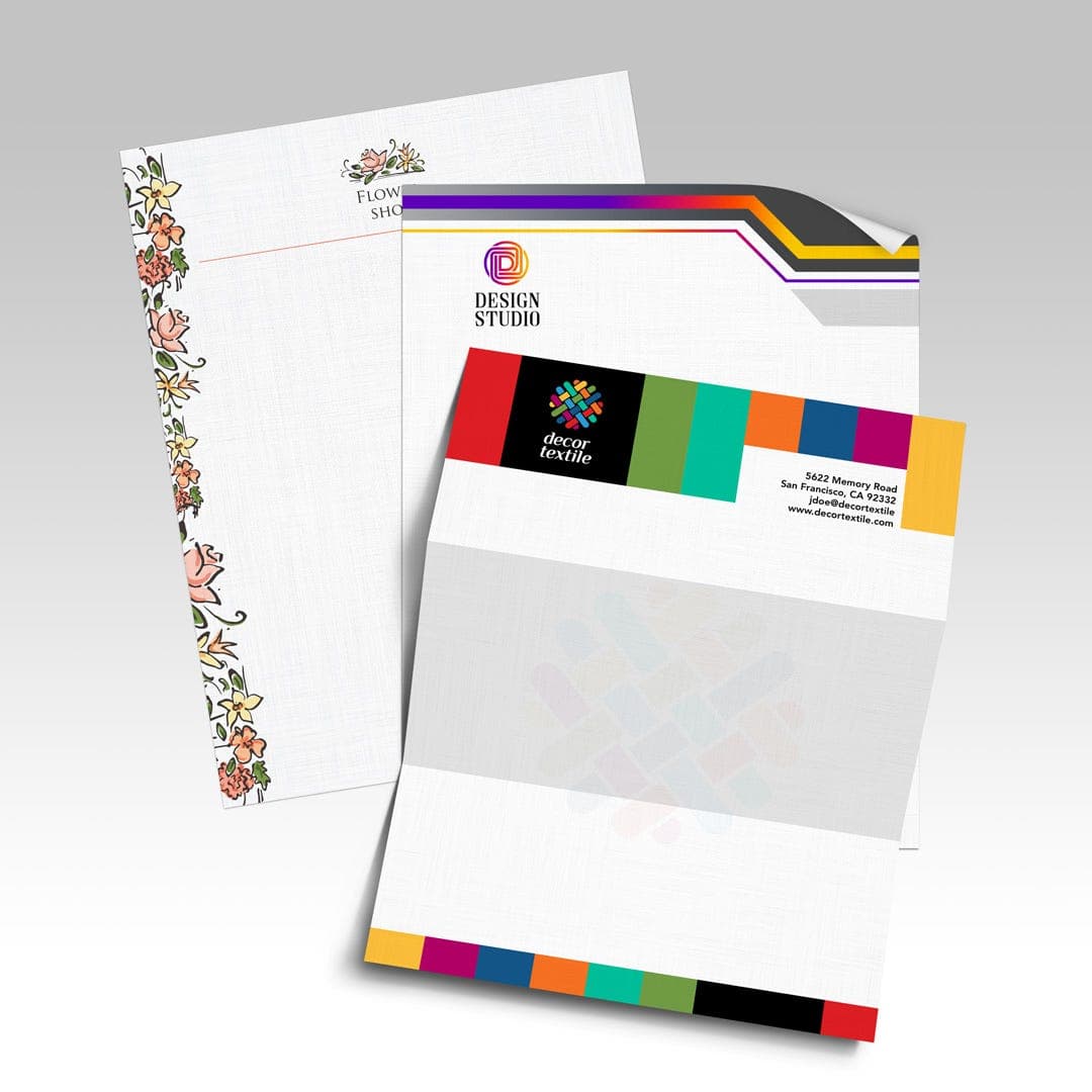 Linen Uncoated Letterheads view 1