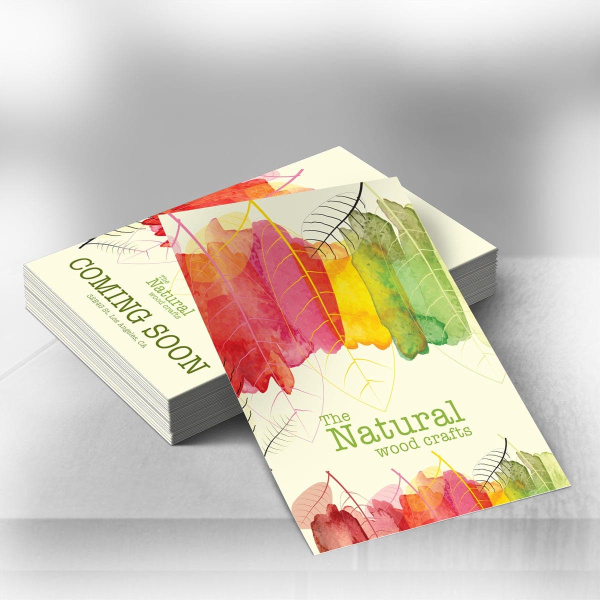 Natural Announcement Cards thumbnail 2