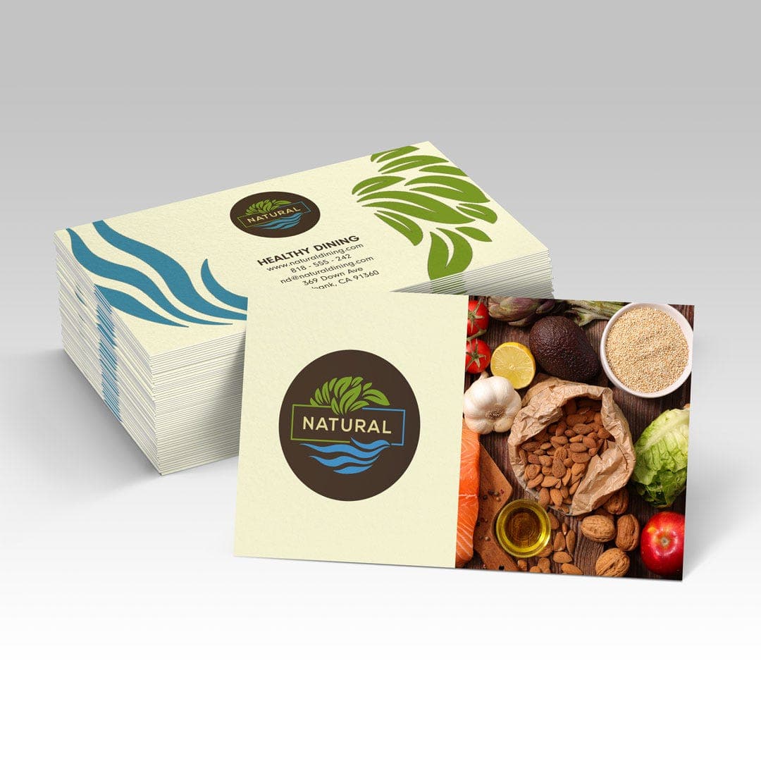 Natural Business Cards view 1