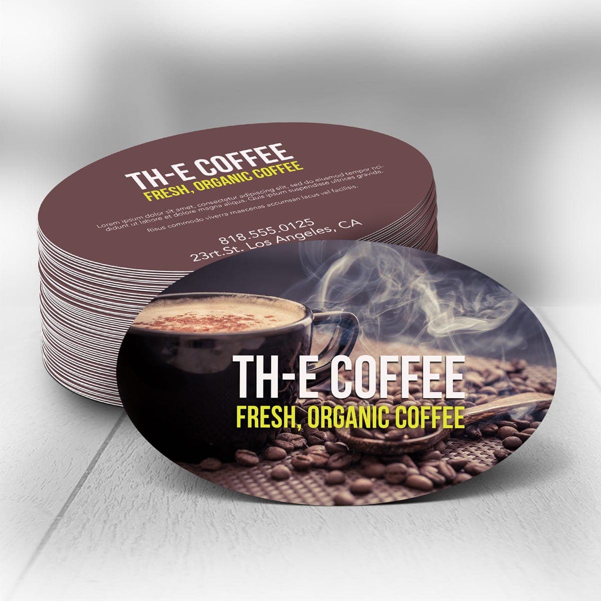 Oval Business Cards thumbnail 2
