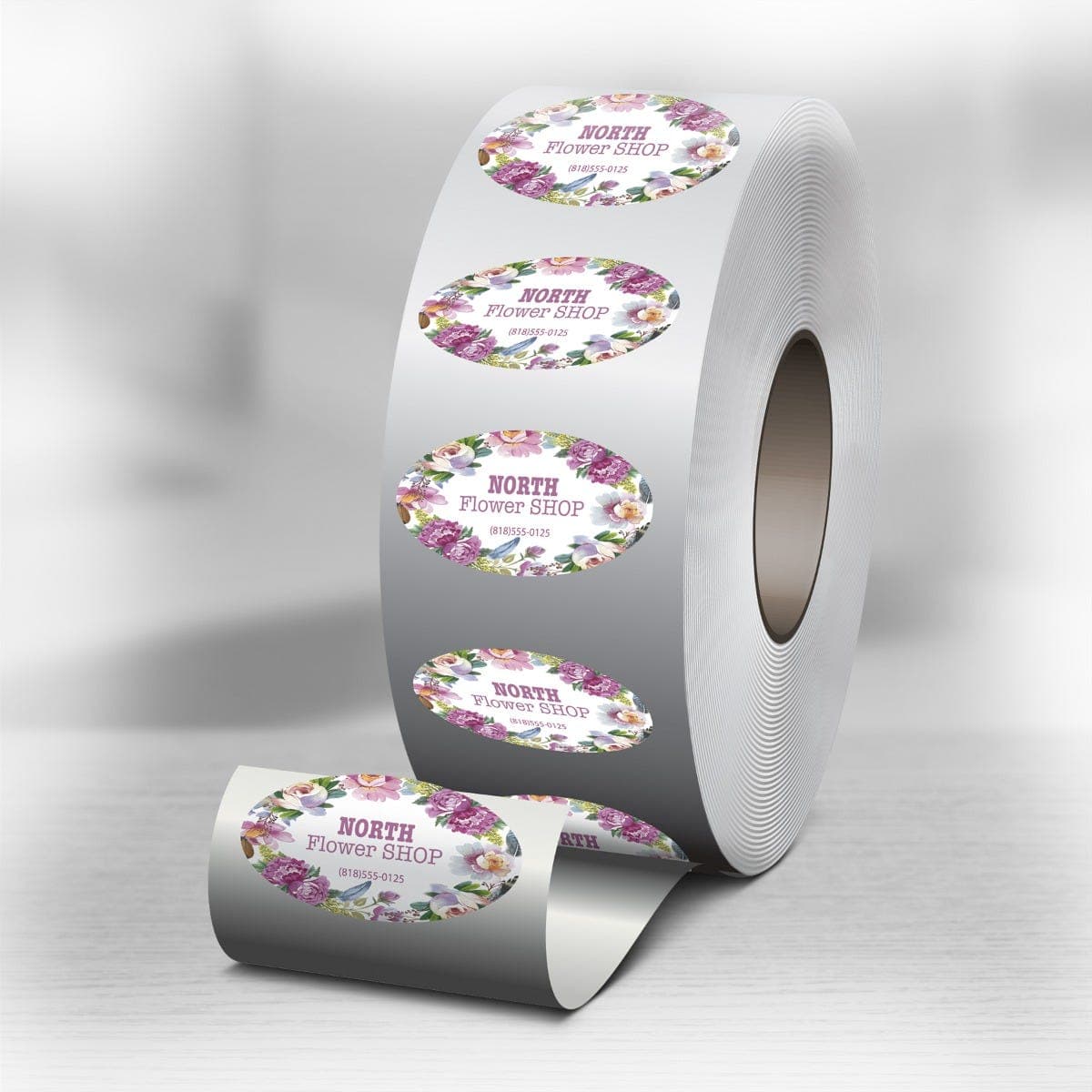 Oval Roll Labels thumbnail 2