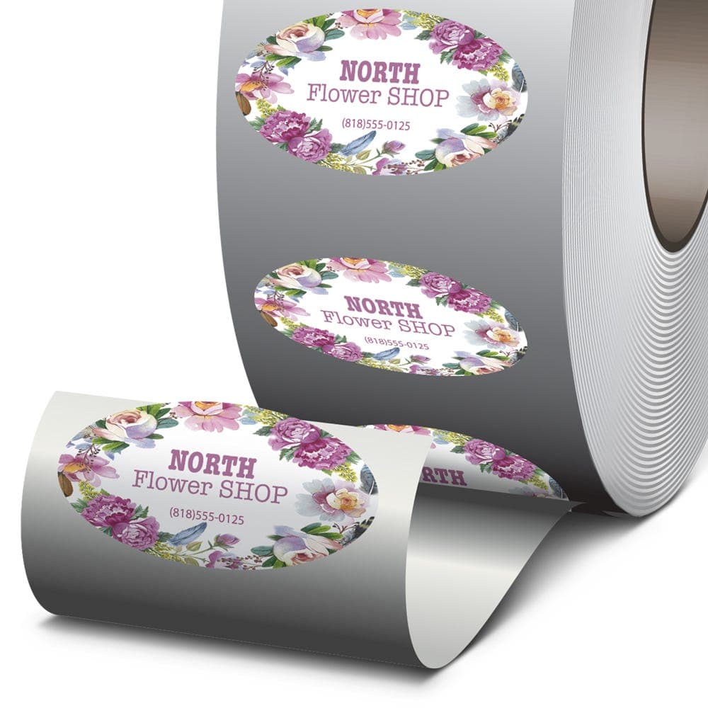 Oval Roll Labels thumbnail 3