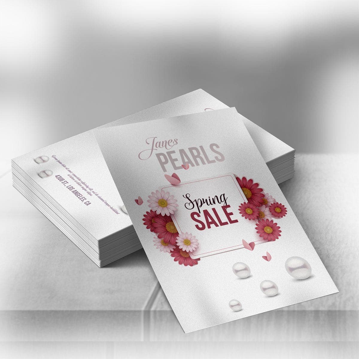 Pearl Announcement Cards thumbnail 2
