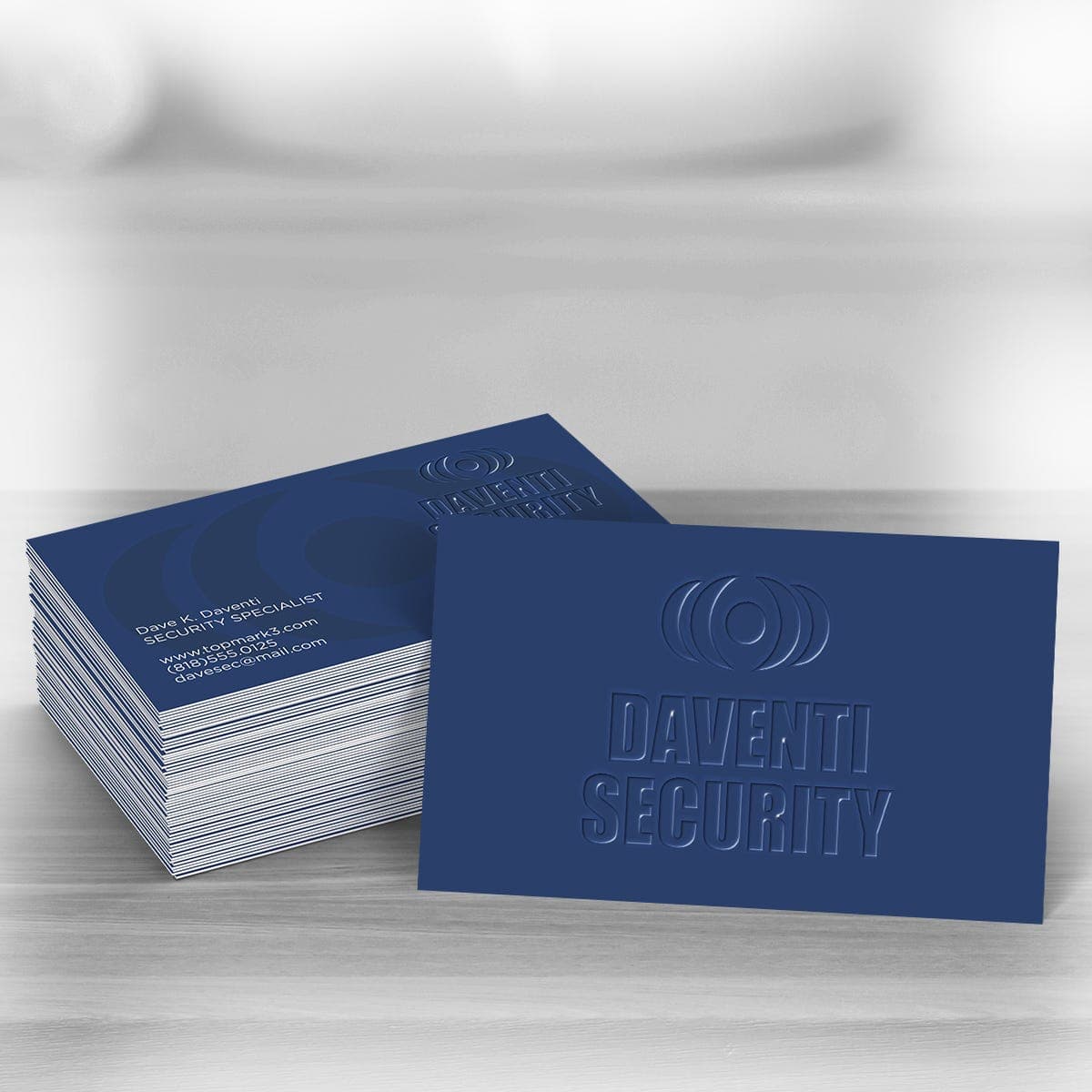 Raised Spot UV Business Cards thumbnail 2