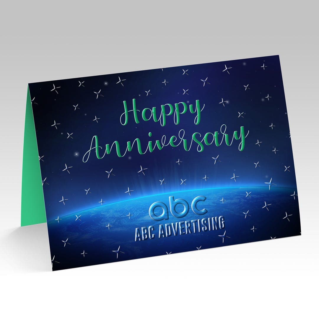 Raised Spot UV Greeting Cards view 1