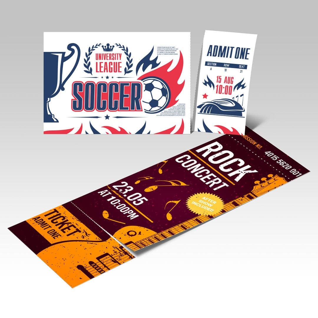 Standard Event Tickets view 1