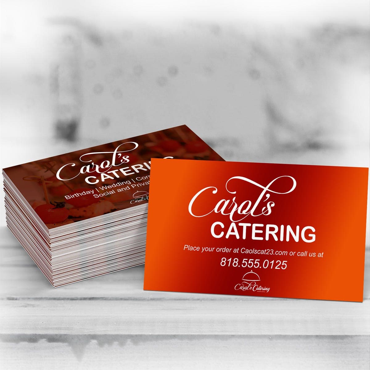 Suede Business Cards thumbnail 3