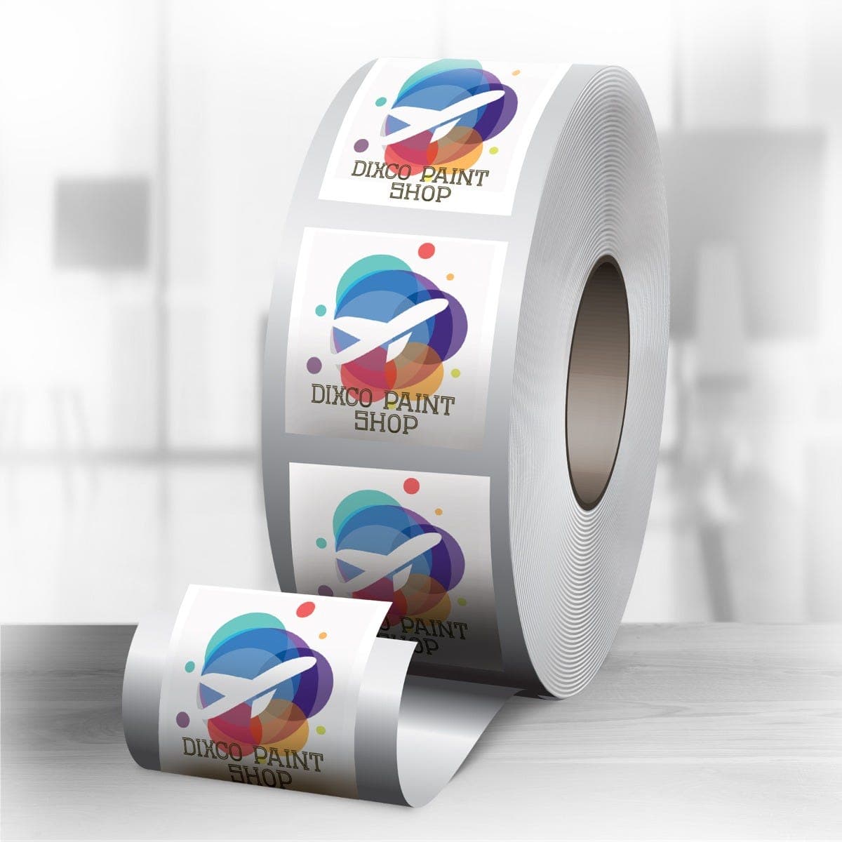 White BOPP Roll Labels thumbnail 2