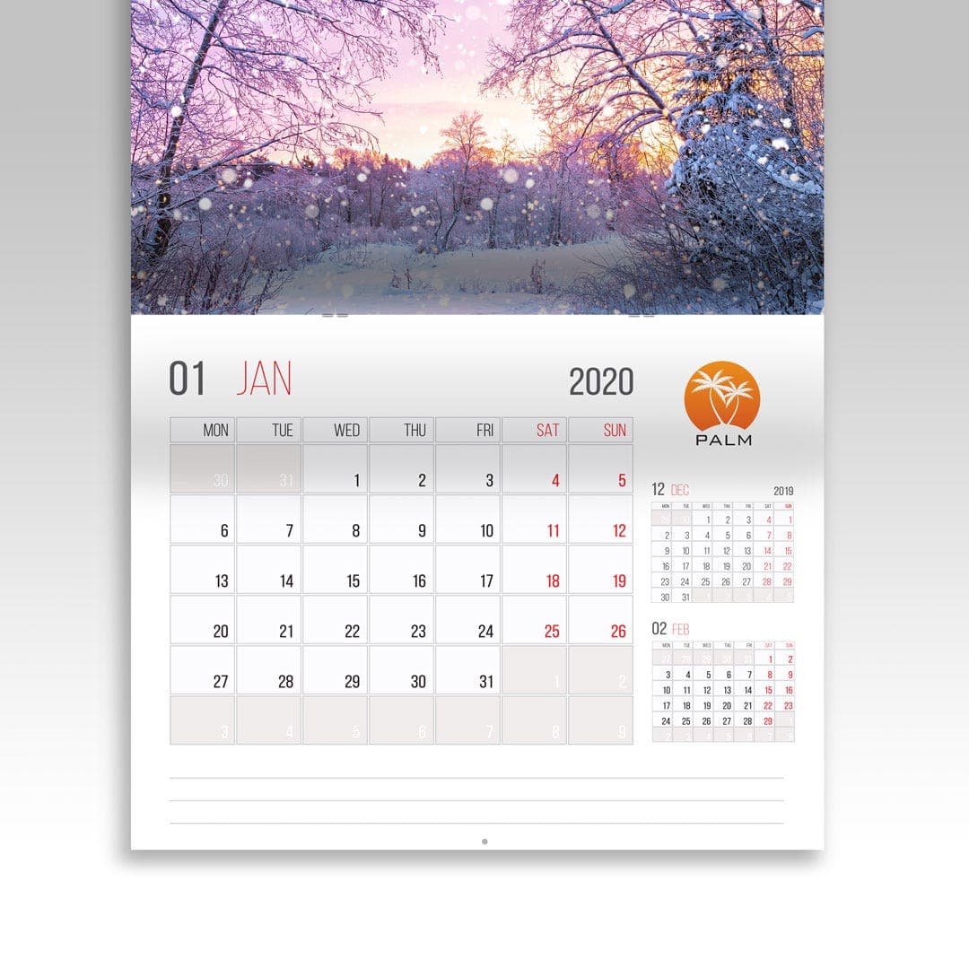 11x8.5 Calendars view 1