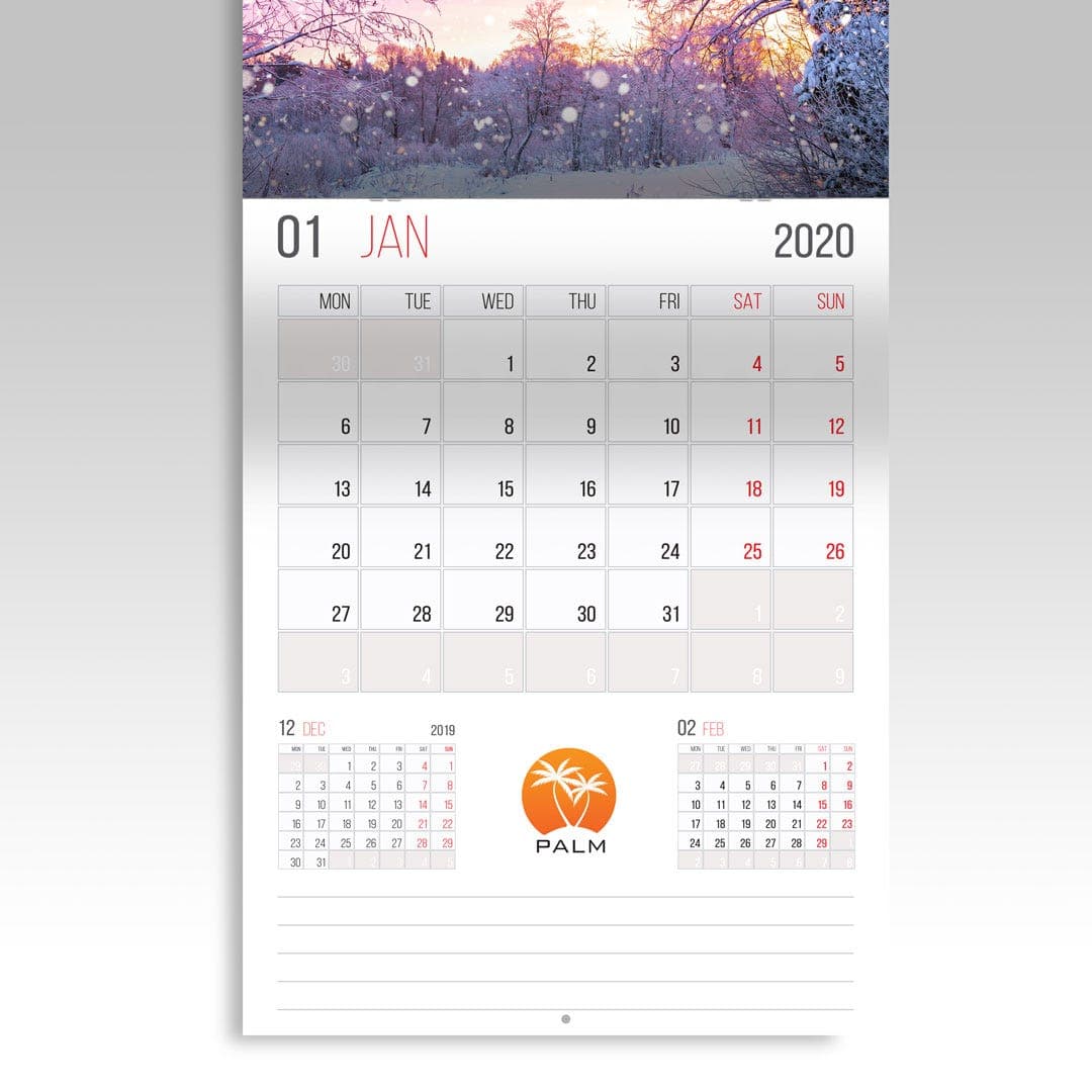 9x12 Calendars view 1
