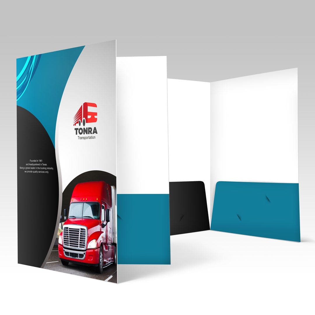 9x12 Presentation Folder view 1