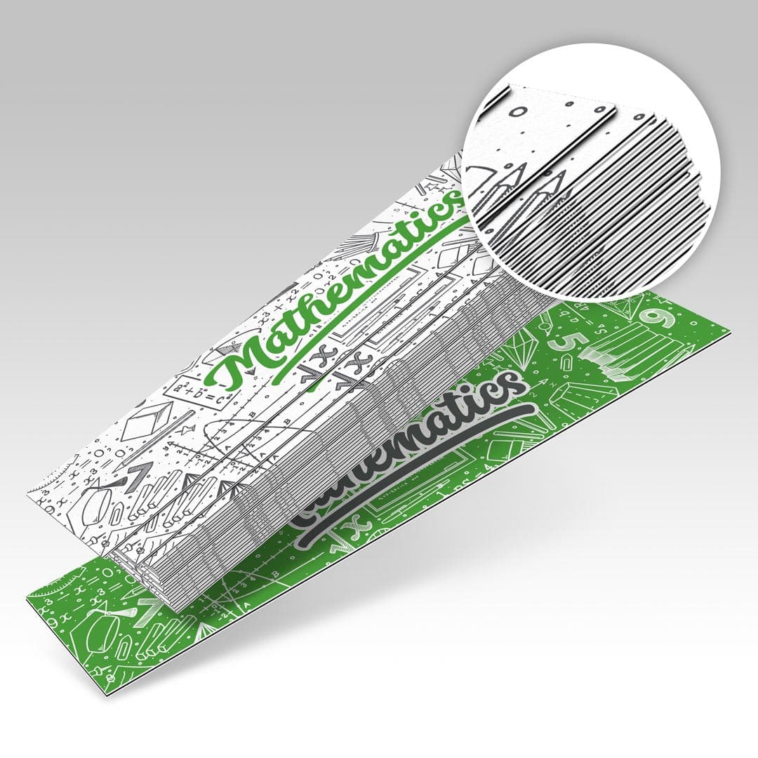 Black Edge Bookmarks view 1