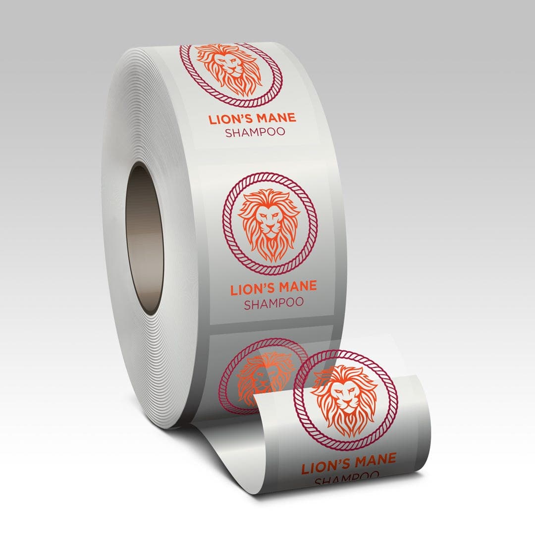 Clear BOPP Roll Labels view 1