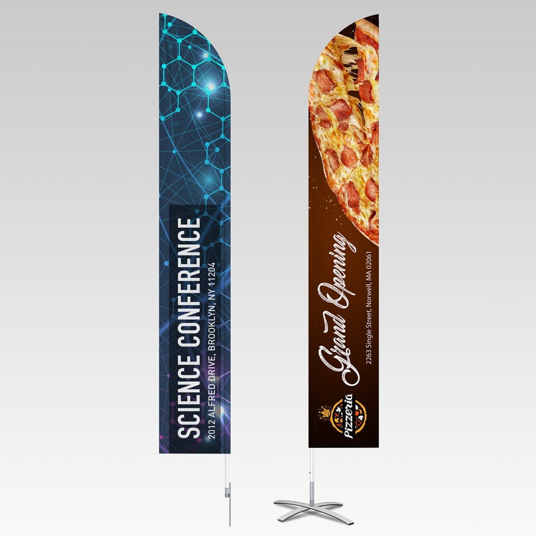 Single and Double Sided Feather Flags view 1