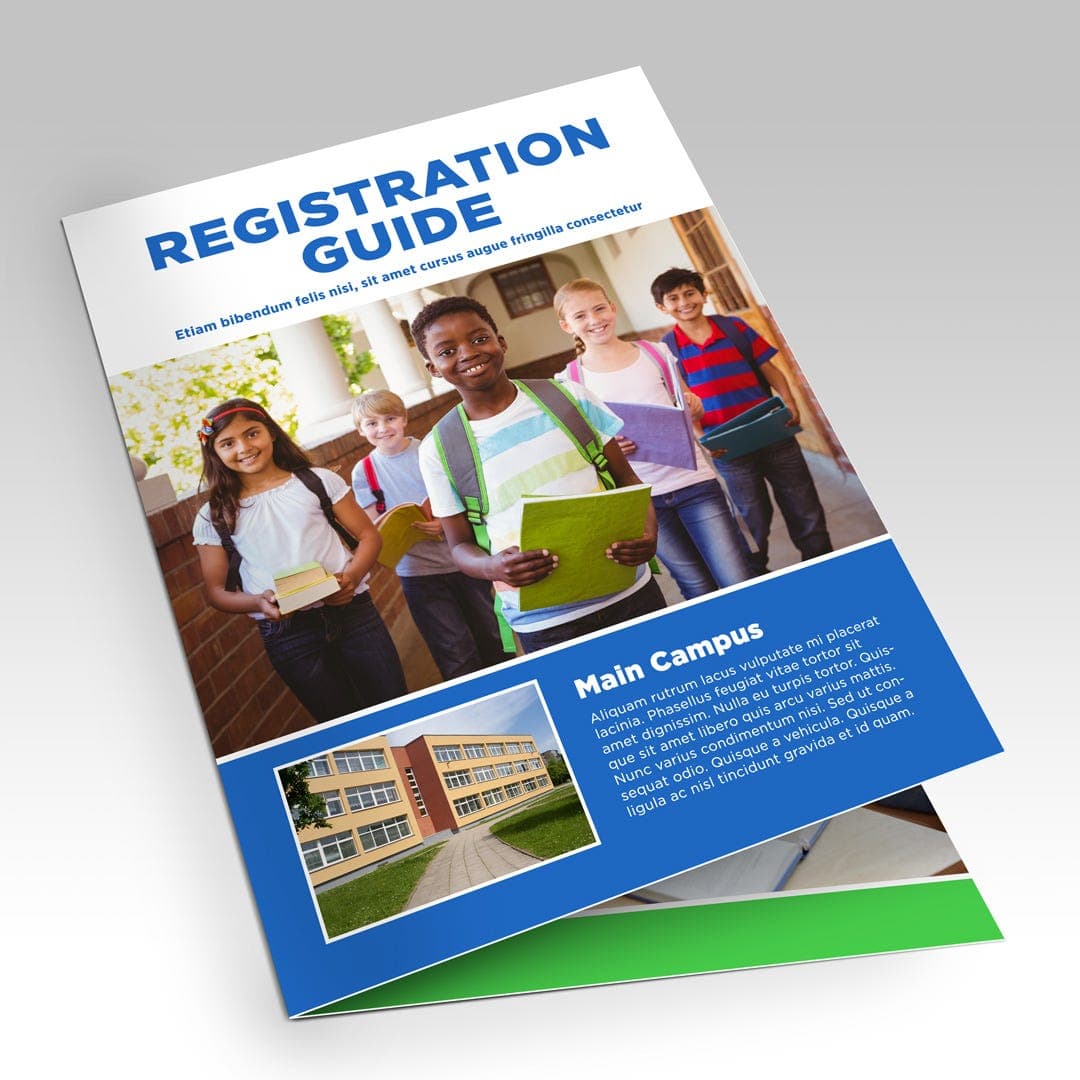 Half Fold Brochures view 1