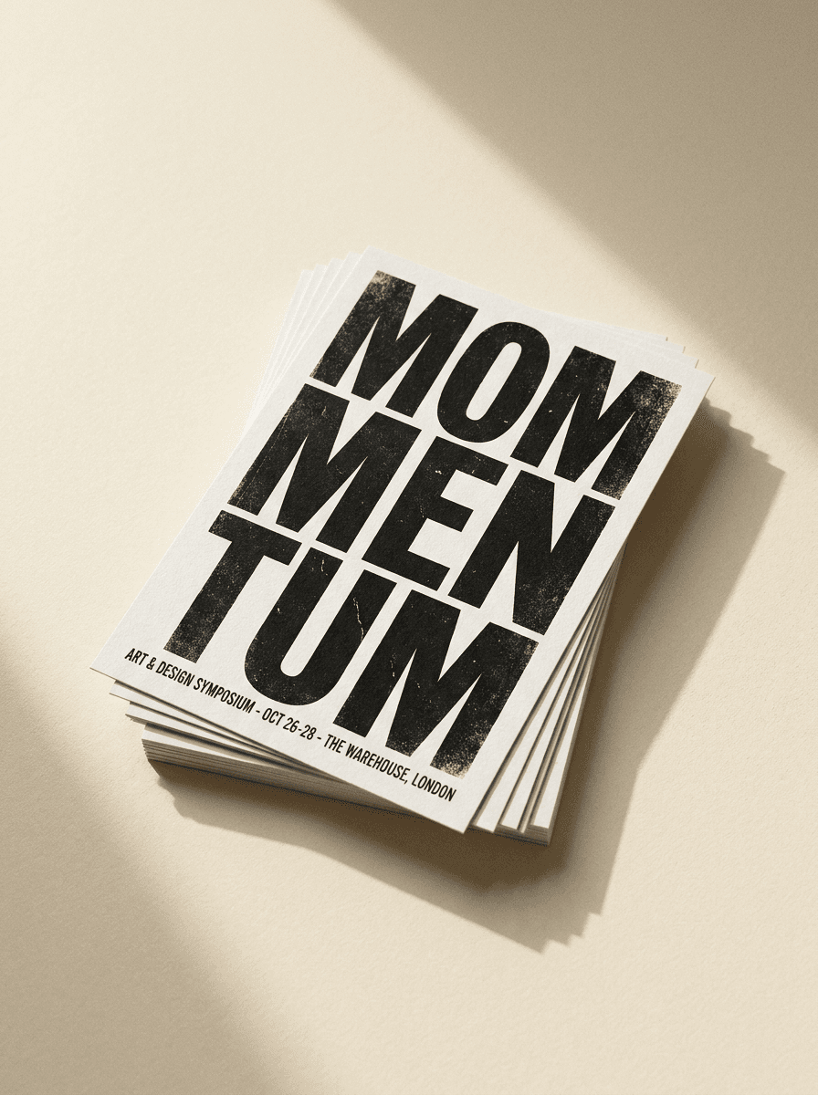 Flyers — Black & White 8.5" x 11" view 1
