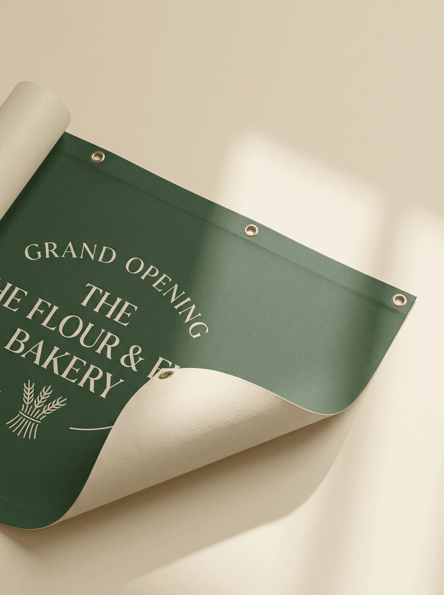 Vinyl Banner — 13oz Scrim Matte view 1