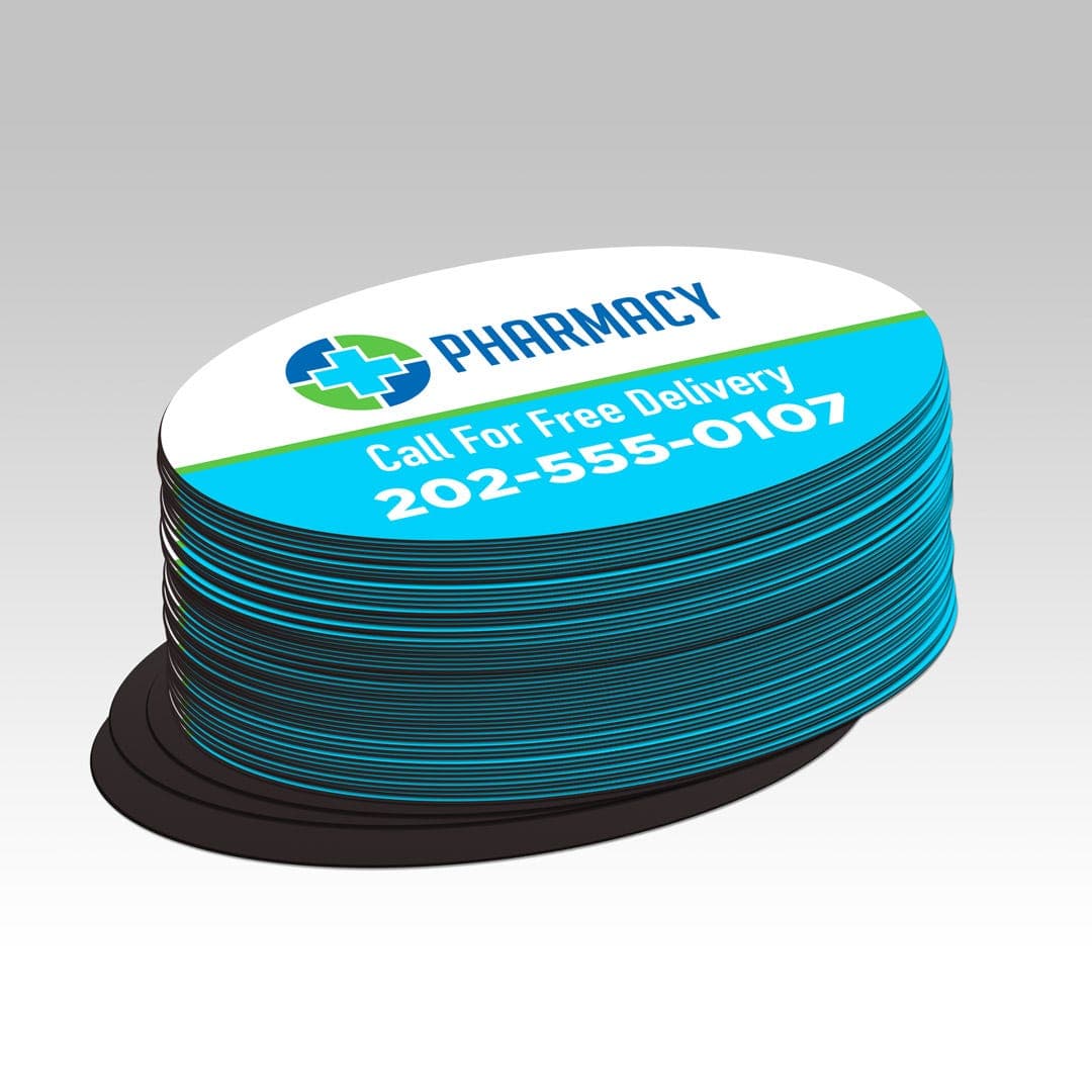 Oval Magnets view 1