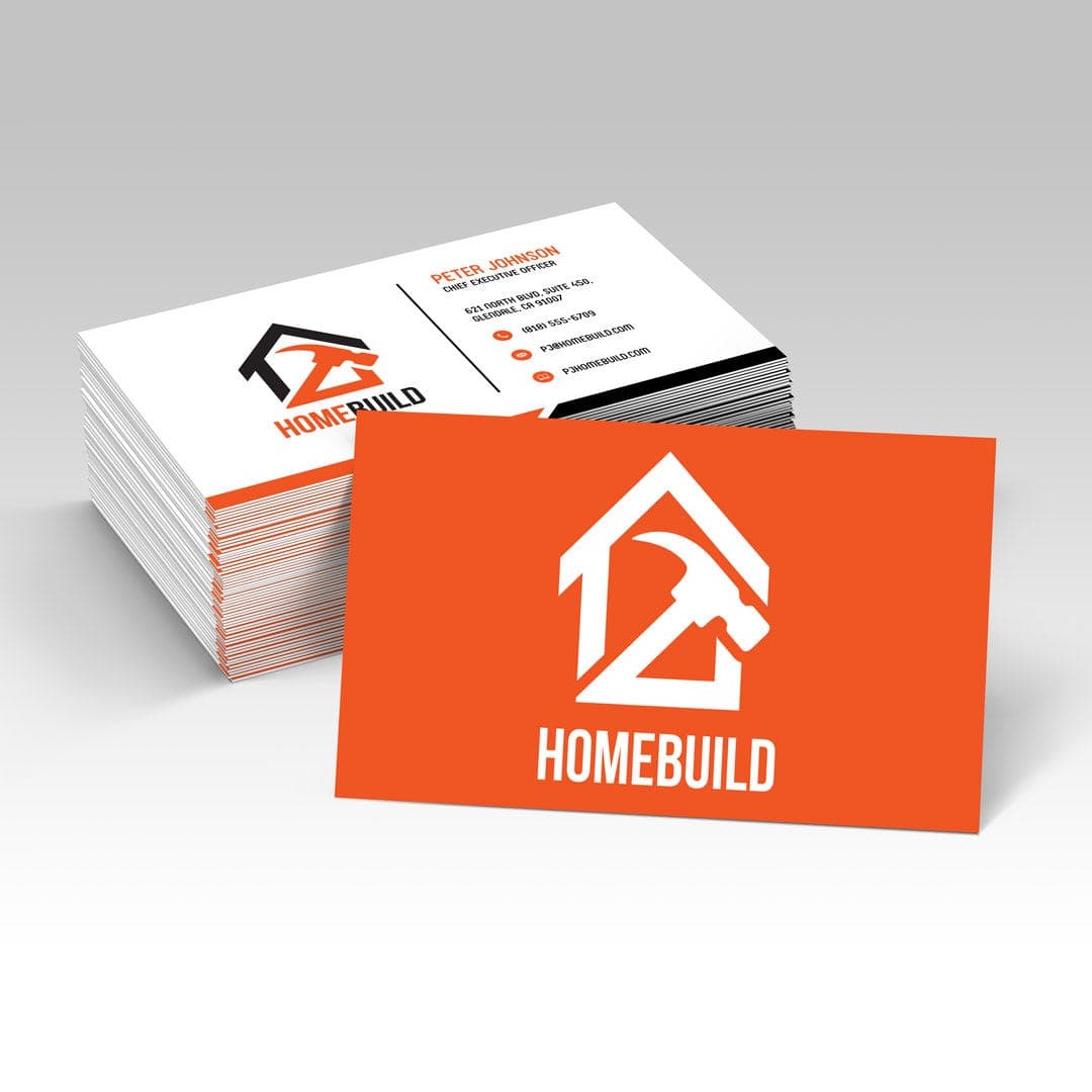 Rectangle Business Cards view 1