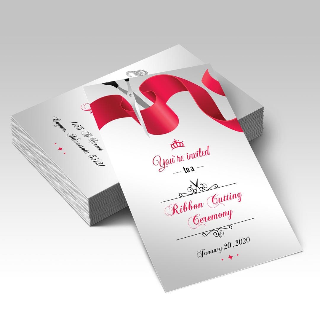 Silk Announcement Cards view 1