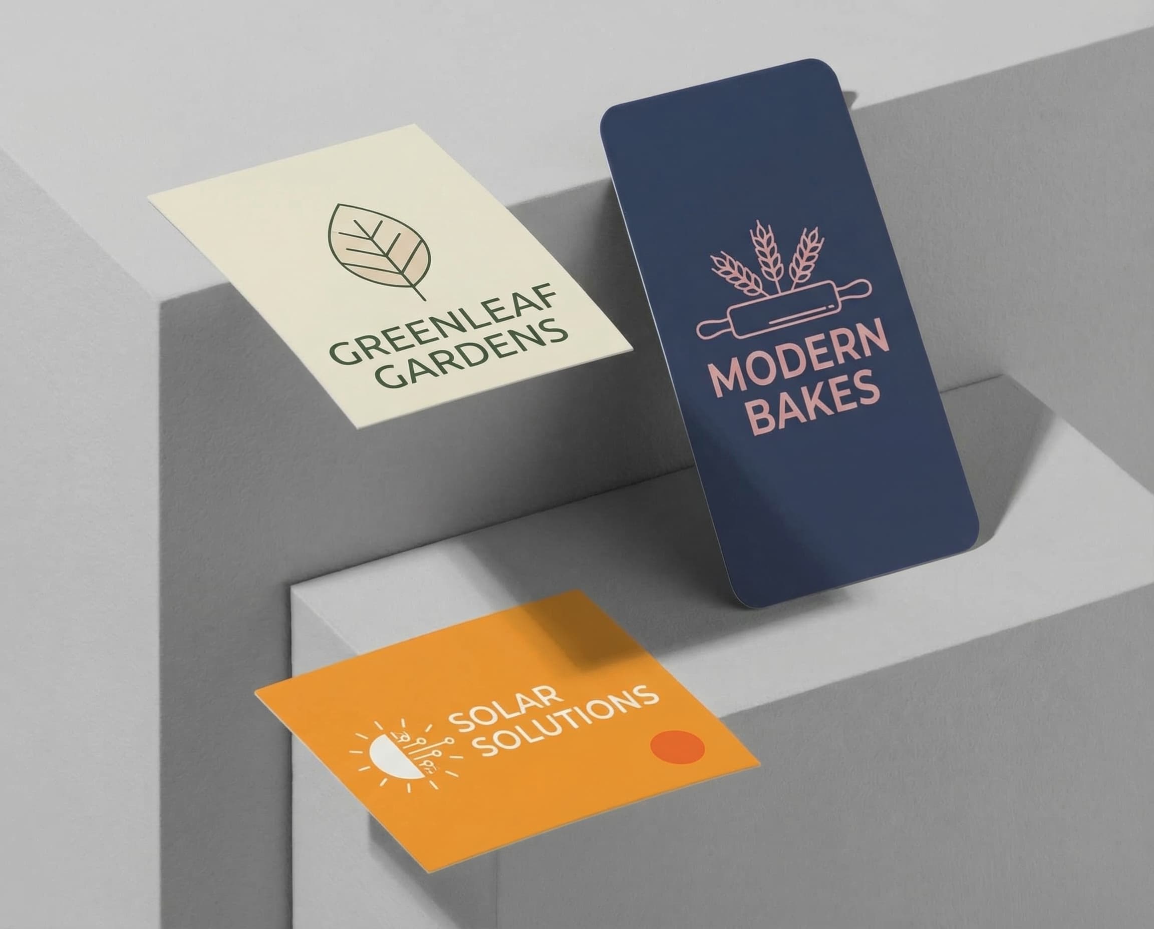 Standard Business Cards view 1